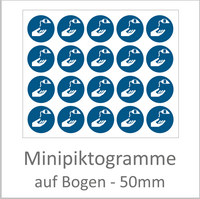 Minipikogramme DIN ISO 7010